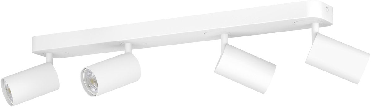 Eglo connect.z telimbela-z Smart Spot – GU10 – 58 cm – Weiß – einstellbares RGB-Weißlicht – dimmbar – ZigBee