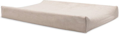 Jollein – Wickelauflagenbezug aus Frottee 50 x 70 cm – weicher Bezug für Baby-Wickelauflage – Wildrosa