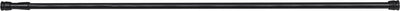 Runde Duschstange von Differnz - verstellbar - 125 bis 220 cm - Schwarz