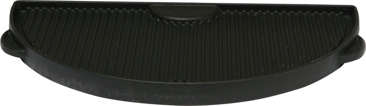 Grill Guru große Halbmond-Grillplatte aus Gusseisen 42 cm – Grillplatte für große und andere Grills