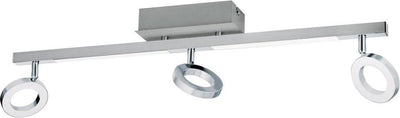 Eglo Cardillio 1 – Spot – 5 Lichter – Aluminium, Chrom – satiniert