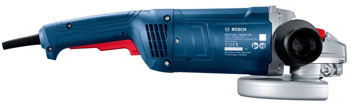 Bosch Blue GWS 22-230 J Set Professional | Winkelschleifer | 230mm | 2200 Watt – 06018c1301