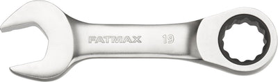 Stanley Handwerkzeuge Fatmax Stubby-Maulschlüssel mit Ratsche 19 mm – fmmt13115–0 – fmmt13115–0