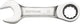 Stanley Handwerkzeuge Fatmax Stubby-Maulschlüssel mit Ratsche 19 mm – fmmt13115–0 – fmmt13115–0