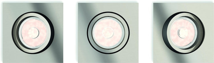 Philips LED Philips Donegal – Einbaustrahler – 3 Lichtpunkte – mattes Chrom