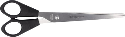 Westcott-Büroschere – 17,1 cm – Klingen aus rostfreiem Stahl – schwarzer Kunststoffgriff – für Linkshänder – AC-E31172