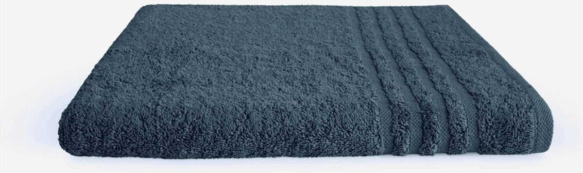 Byrklund Badetuch Bath Basics – 70 x 140 – 100 % Baumwolle – dunkelblau