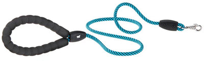 Ferplast Sport Extreme Hundeleine Hundeleine – Nylon – Blau – M – Durchmesser: 8 mm – Länge: 120 cm – geeignet für mittelgroße Hunderassen
