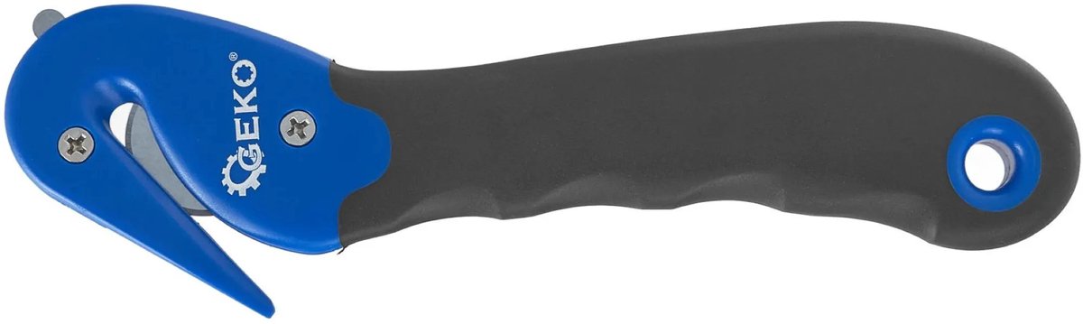Geko Sicherheitsmesser – ergonomisches Design – sicheres Schneiden – für Stretchfolie und Bänder