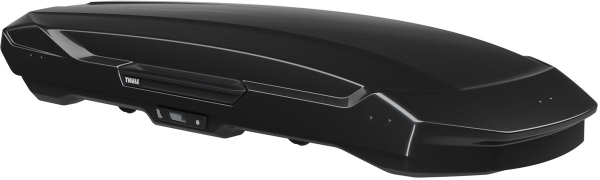 Thule Motion 3 XL Low Titan glänzend – Dachbox – 2-seitig zu öffnen – 75 kg Tragkraft – 400 l Fassungsvermögen