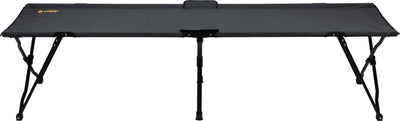 Abbey Camp Campingbett – Asturia-206 – 206 x 75 x 47 cm – Schwarz