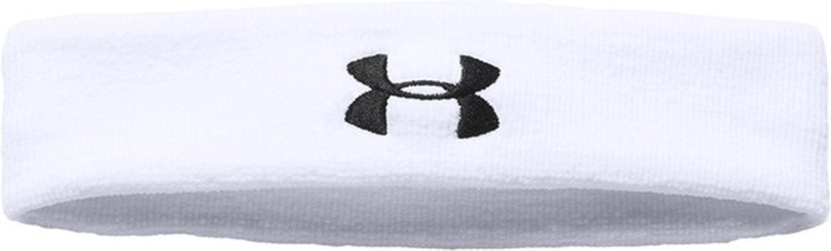 Under Armour Stirnband Performance White Schweißband Kopf Herren - Weiß