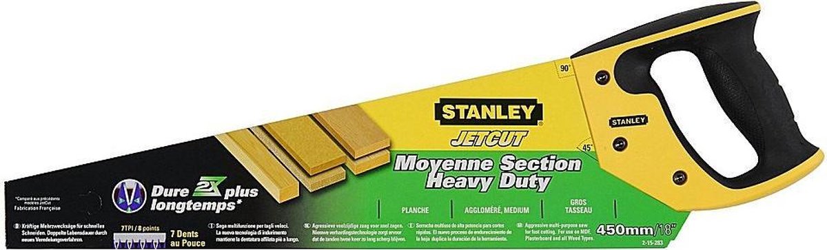 Stanley Handsäge Jetcut SP 450 mm – 7 t Zoll 2-15-283