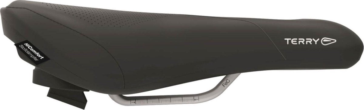Terry Sattel Fisio GTC Gel Heren Schwarz
