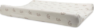 Jollein – Wickelunterlage Jersey 50 x 70 cm – Wickelunterlage mit weichem Bezug – Zweig – Wildrosa
