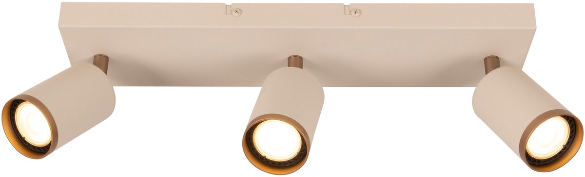 Lucide Regina - Deckenstrahler (Deckenleuchte) - 3xGU10 - Taupe | wesentlich