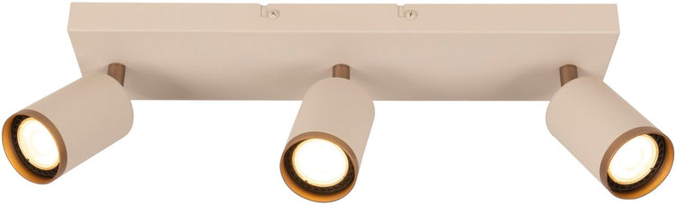 Lucide Regina - Deckenstrahler (Deckenleuchte) - 3xGU10 - Taupe | wesentlich