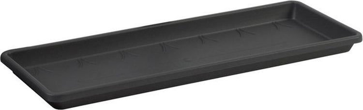 Elho Barcelona Balkon-Pflanzgefäß-Untersetzer 70 – Untersetzer für Außenbalkon – ø 65,0 x H 2,8 cm – Anthrazit