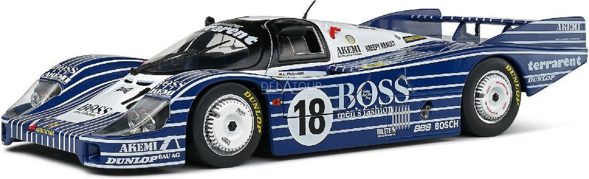 Solido Porsche 956LH 24h Le Mans #18 Laessig Plankerhorn Wilson '83 Maßstab 1:18
