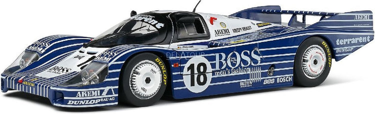 Solido Porsche 956LH 24h Le Mans #18 Laessig Plankerhorn Wilson '83 Maßstab 1:18