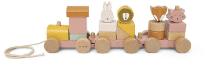 Trixie Holztiereisenbahn Mrs. Katze – 18m+ – FSC-Holz – schön als Geburtstagsgeschenk