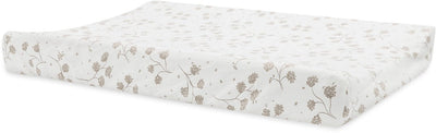 Jollein Wickelauflagenbezug – 50 x 70 cm – Jersey – Blätterträume