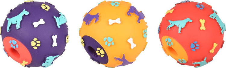 Hundespielzeug Flamingo – Snackball Stier ø11cm – befüllbarer Snackball für Hunde – interaktives Hundespielzeug