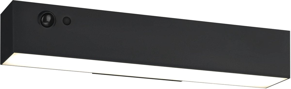 Eglo Voscari Außenwandleuchte - Sensor - Solar - 28,5 cm - Schwarz - dimmbar