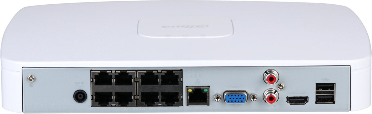 Dahua NVR4108-8P-4KS3 8-Kanal-PoE-4K-Ultra-HD-Netzwerk-Videorecorder mit bis zu 12 Megapixeln