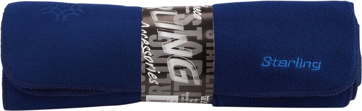 Starling Schal Fleece SR – Schneeflocke – Marineblau
