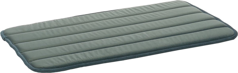 Flamingo-Hundekissen – Hundekorb – orthopädisches Xana, rechteckig, grün, S – 70,5 x 41,5 cm – Memory-Schaum – rutschfeste Unterseite – perfekt für Hundekäfige