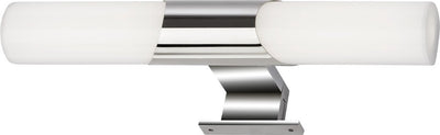 Briloner Lime - LED-Spiegellampe - Badezimmerspiegelbeleuchtung - neutralweißes Licht 4.000k - 800 lm - Chrom - 32cm