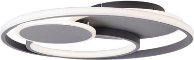 Brilliant Runda - Deckenleuchte - LED 51,5 W - 3000 K-6000 K - Dunkelgrau matt