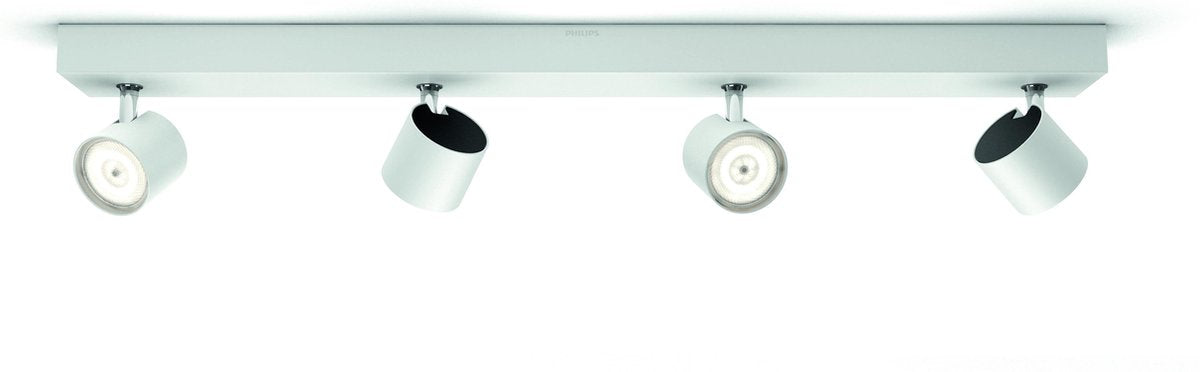 Philips LED Philips Star Aufbaustrahler – 4-flammig – Weiß