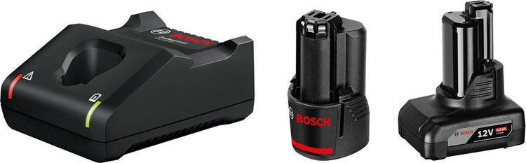 Bosch Profi-Batterie-Starterset 12 V 2,0 Ah + 4,0 Ah – 1600a01nc9