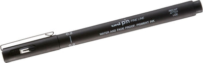 Uni-Ball Permanent-Textmarker Pin02-200(s) schwarz