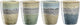 Leonardo Matera-Becher 300 ml, sortierte Matera – 4er-Set