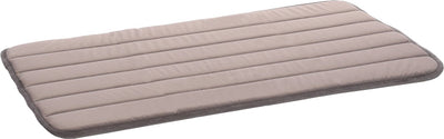 Flamingo-Hundekissen – Hundekorb – orthopädisches Xana, rechteckig, Taupe, M – 85,5 x 51 cm – Memory-Schaum – bequem – perfekt für die Hundebox