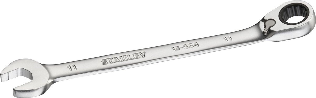 Stanley Handwerkzeuge Fatmax umkehrbarer Ringmaulschlüssel mit Ratsche 11 mm – FMMT13084-0 – FMMT13084-0
