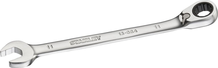 Stanley Handwerkzeuge Fatmax umkehrbarer Ringmaulschlüssel mit Ratsche 11 mm – FMMT13084-0 – FMMT13084-0