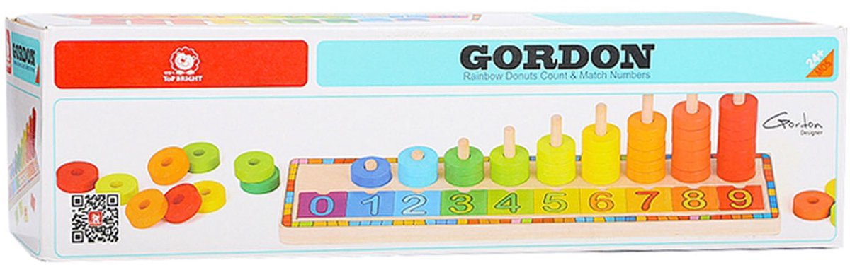 Töller -Holz -Lernspielringe Count, 56DLG.