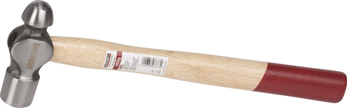 Kreator – Handwerkzeuge – krt905006 – Kugelkopfhammer – 450 g – Holz