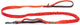 Beeztees Parinca Premium elastische Laufleine – Hundeleine – Nylon – Rot – 180 cm x 25 mm