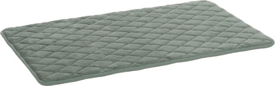 Flamingo-Hundekissen – orthopädisches Hundekissen – Bankkissen aus Memory-Schaum – Weimargrün m – hochwertiges Luxus-Drahtkäfigkissen – 85,5 cm