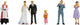 Noch 45862 tt Brautpaarfiguren bemalt