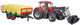 BRUDER CASE IH OPTUM 300CVX mit Frontlader