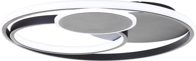 Brilliant Runda - Deckenleuchte - LED 51,5 W - 3000 K-6000 K - Schwarz