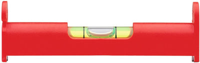 Sola Line Wasserwaage uz8 Blister, 8 cm rote schlagfeste Kunststoffphiole – 01431020 – 01431020