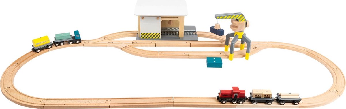 Small Foot - Güterbahnhof mit Zubehör