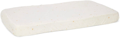 Little Dutch Spannbettlaken – weiß – 70 x 140 150 cm – Neugeborene Naturals – kleine Gans
